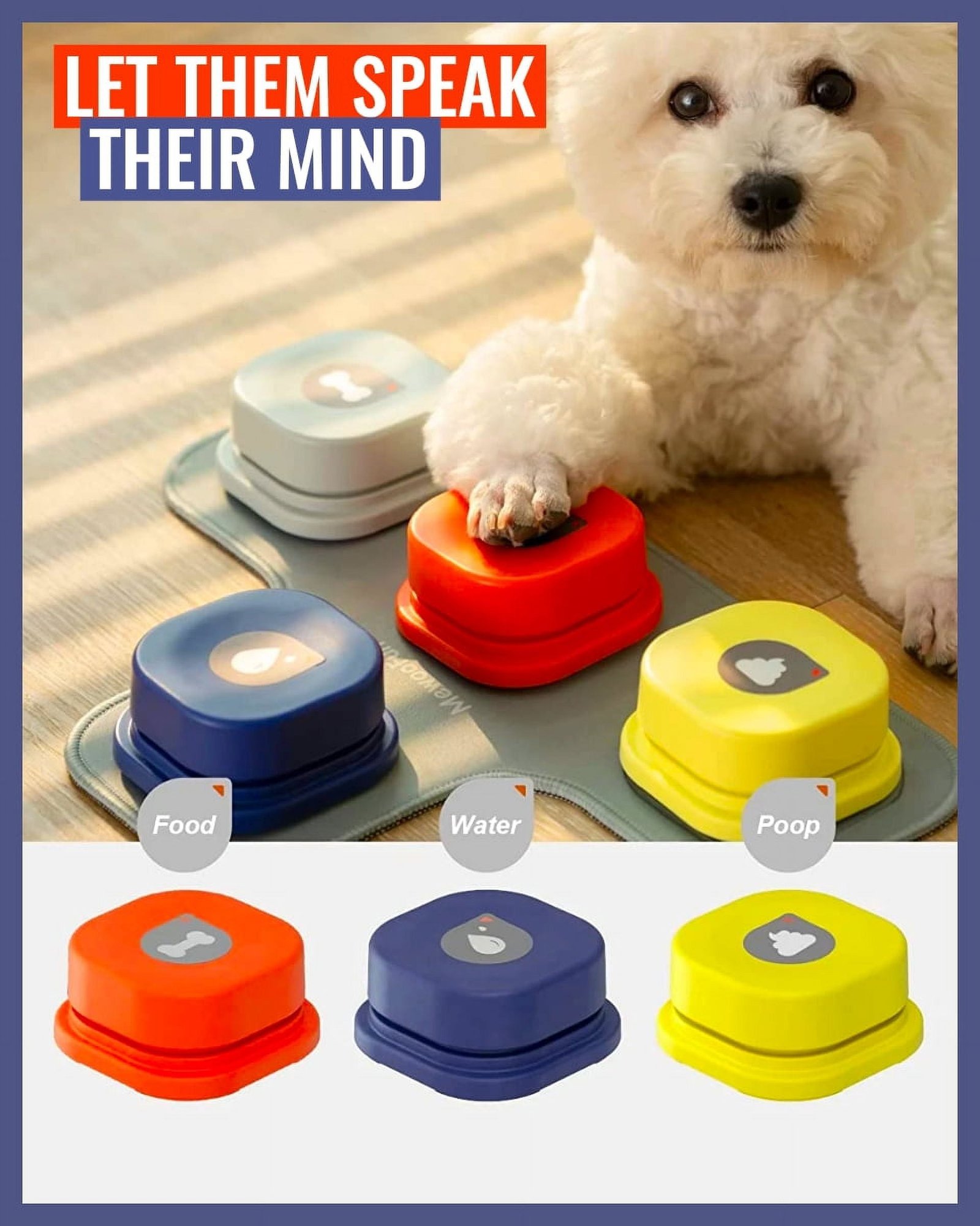 Chat Pet - New Voice Recordable Pet Communication Interactive Toy