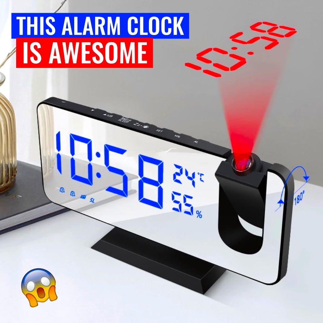 Beam Time - Projector Alarm Clock
